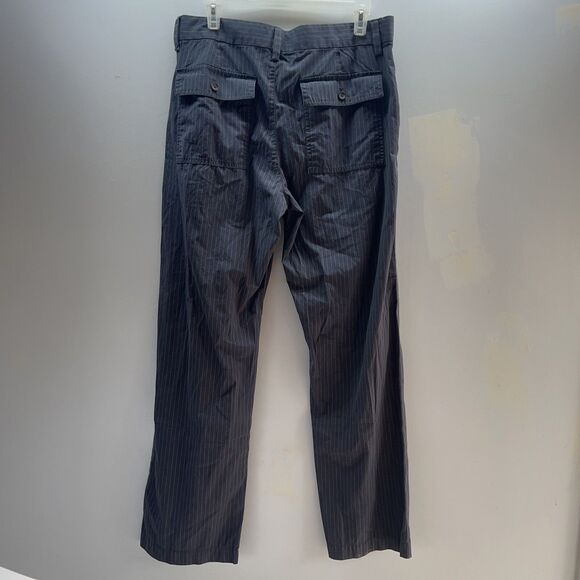 Banana Republic Pants Women’s Size 33/32 Actual 32/31 Striped Striped Dress Pant - Picture 2 of 12